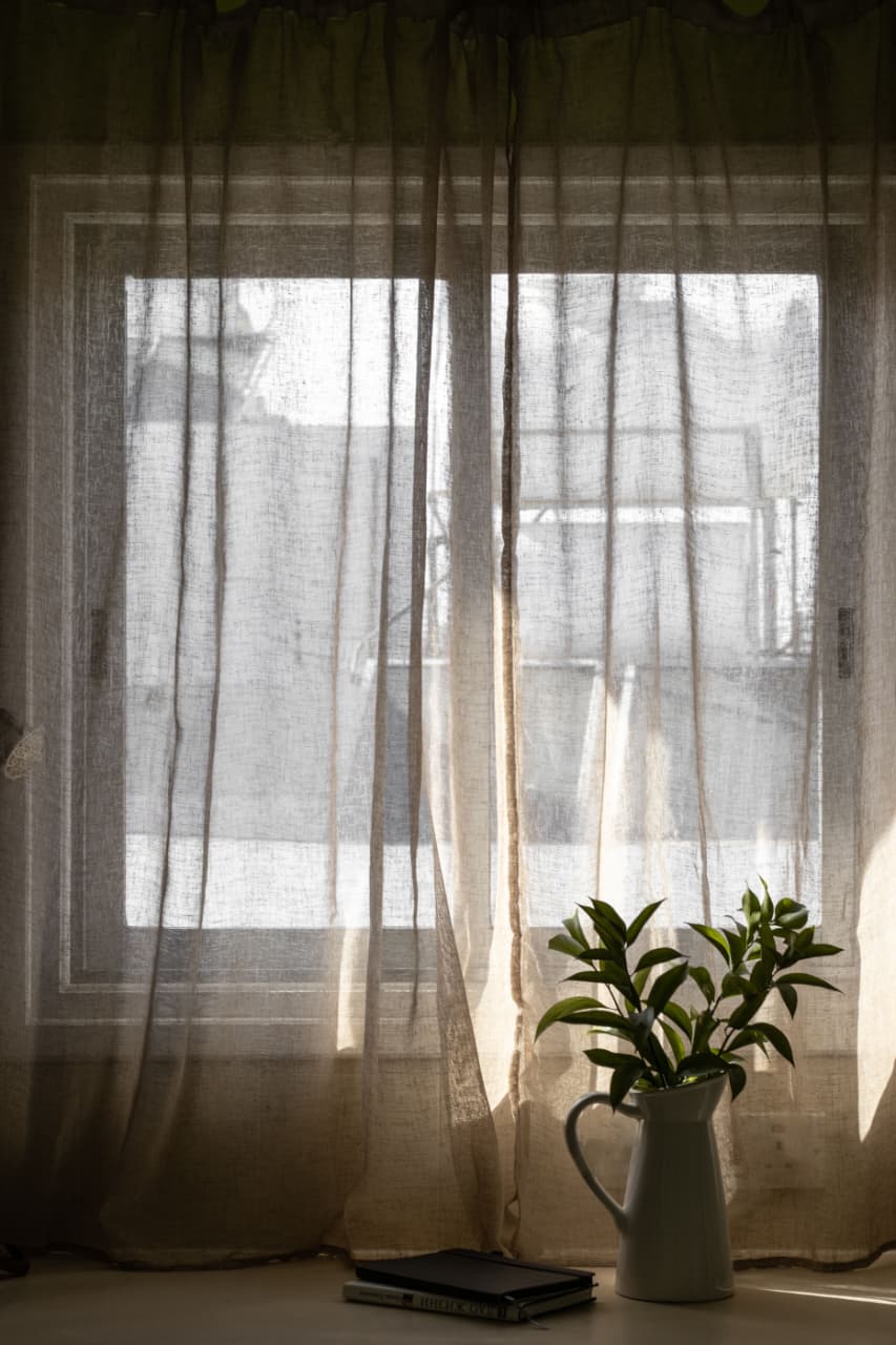 Double-Layered Blackout Curtains