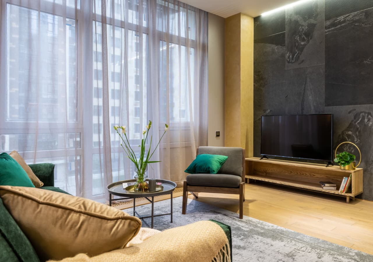 Luxury Brocade Silk Curtains